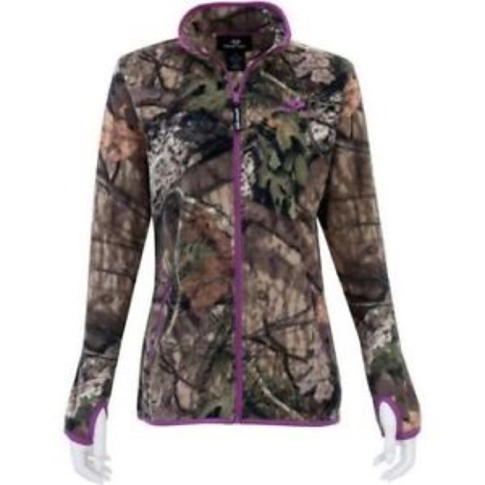 NWT Mossy Oak Ladies zip up Jacket